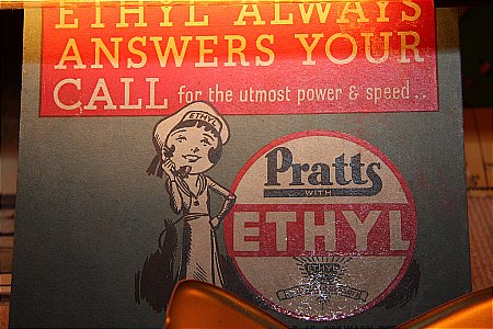 PRATTS ETHLY SHOWCARD - click to enlarge